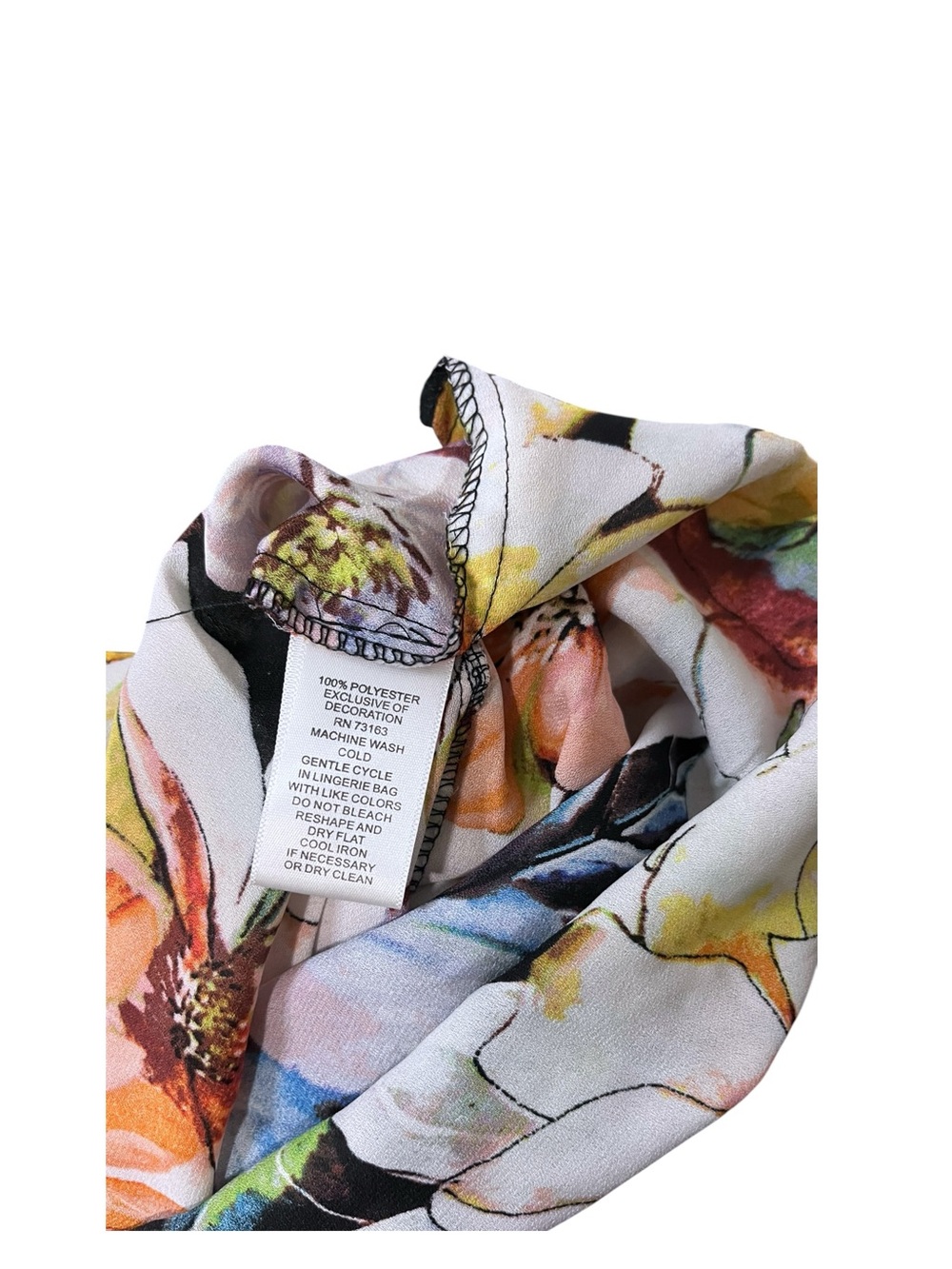 Spense Floral Print Tunic Top Size 2X - Picture 10 of 10